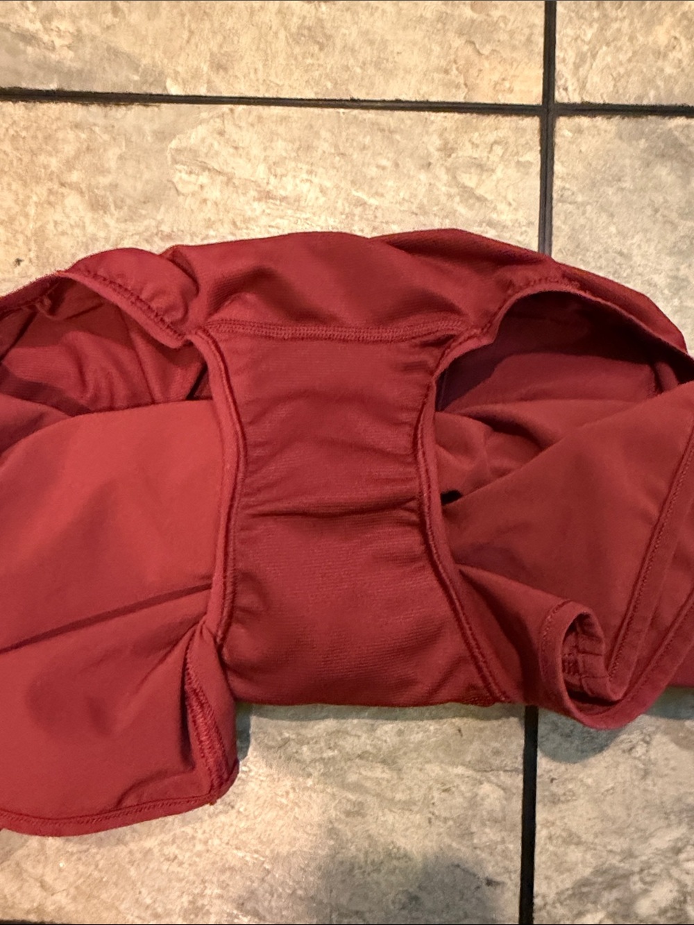 Lululemon Women's Maroon Athletic Shorts - Picture 6 of 10